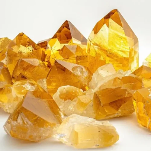 Natural Citrine Crystal Stone for Wealth and Success