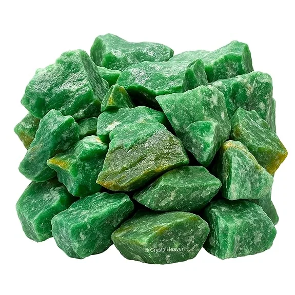 Natural Green Aventurine Tumble Stones for Luck and Prosperity