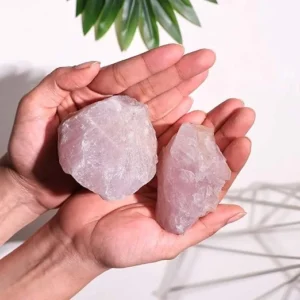 Natural Rose Quartz Stones – The Stone of Love, Healing & Harmony